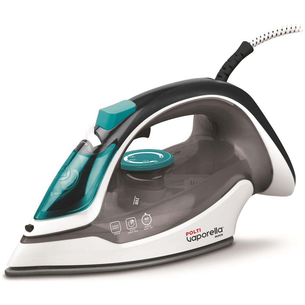 Ferro da Stiro a Vapore Quick Q100 Capacità 0,3 Litri Potenza 2400 Watt Multicolore - Foto 1