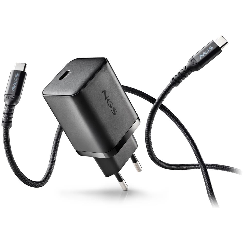 Era 65w: Caricatore Gan Da Parete Universale Da 65w Con 3 Porte: 2x Usb-c + Usb-a. Ricarica Veloce. Alta Compatibilità. Ricarica Simultanea. - Foto 2