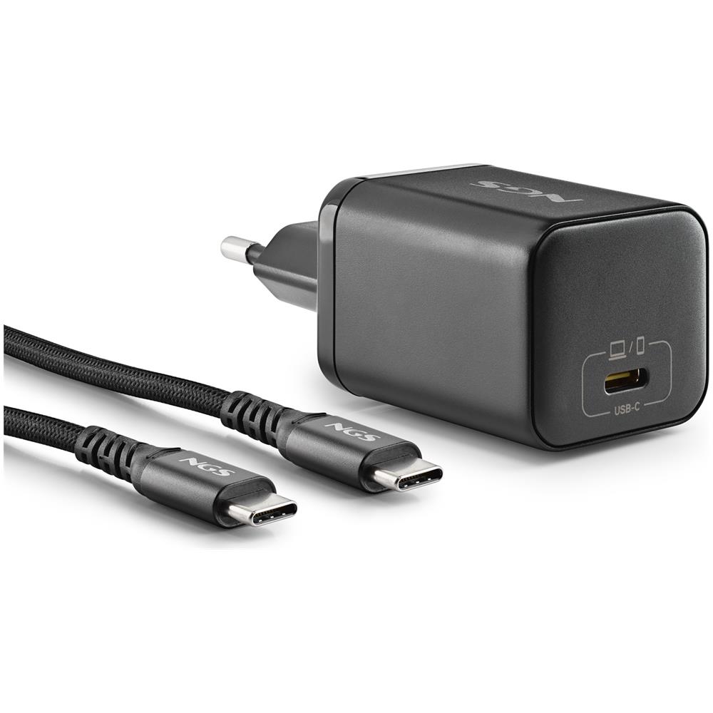 Era 65w: Caricatore Gan Da Parete Universale Da 65w Con 3 Porte: 2x Usb-c + Usb-a. Ricarica Veloce. Alta Compatibilità. Ricarica Simultanea. - Foto 4