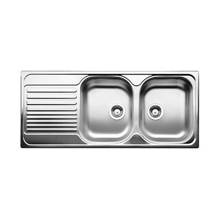 Blanco Tipo 9 - Lavello, 93x51 Cm, Con Comando Di Scarico, Acciaio Inox