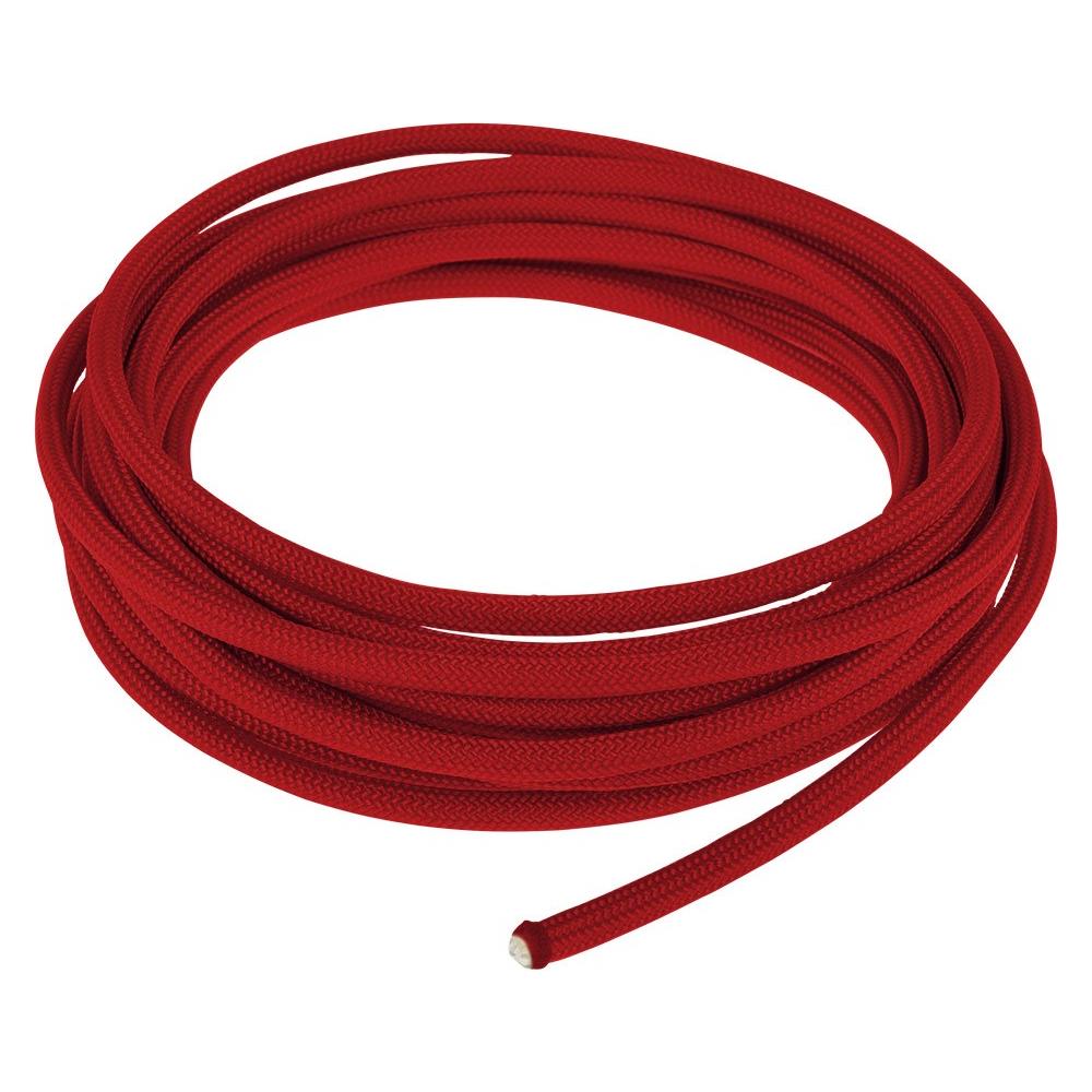 Alphacord manicotto 4mm - 3,3M (10ft) - Rosso Imperiale (paracord 550 Typ 3) - Foto 1