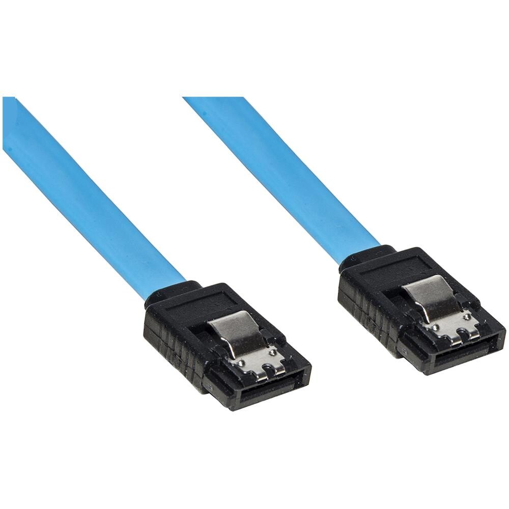 Cavo Interno Sata Iii Cm 50 Connettore Con Clip Bloccaggio In Metallo - Foto 1