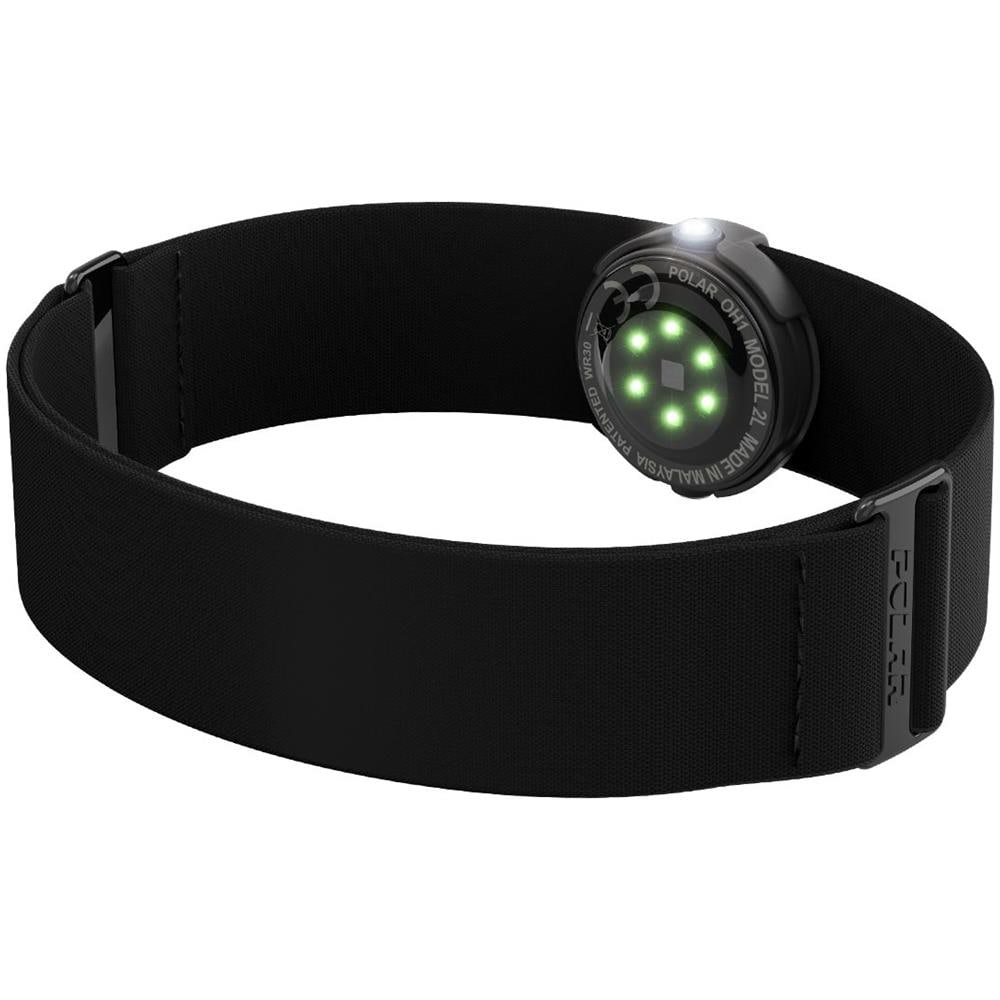 OH1, Sensore Frequenza Cardiaca da Braccio, Connettività Bluetooth e Ant+ Unisex-Adulto, Nero, Taglia Unica - Foto 1
