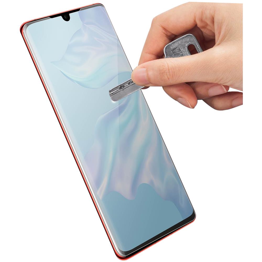 Pellicola Huawei P30 Pro Protezione Schermo Flessibile Lattice Trasparente - Foto 2