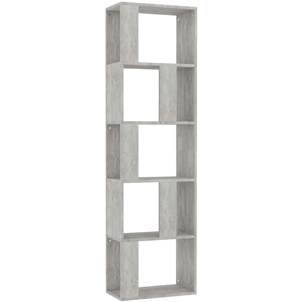 Libreria /Divisorio Grigio Cemento 45x24x159cm Legno Multistrato - Foto 2
