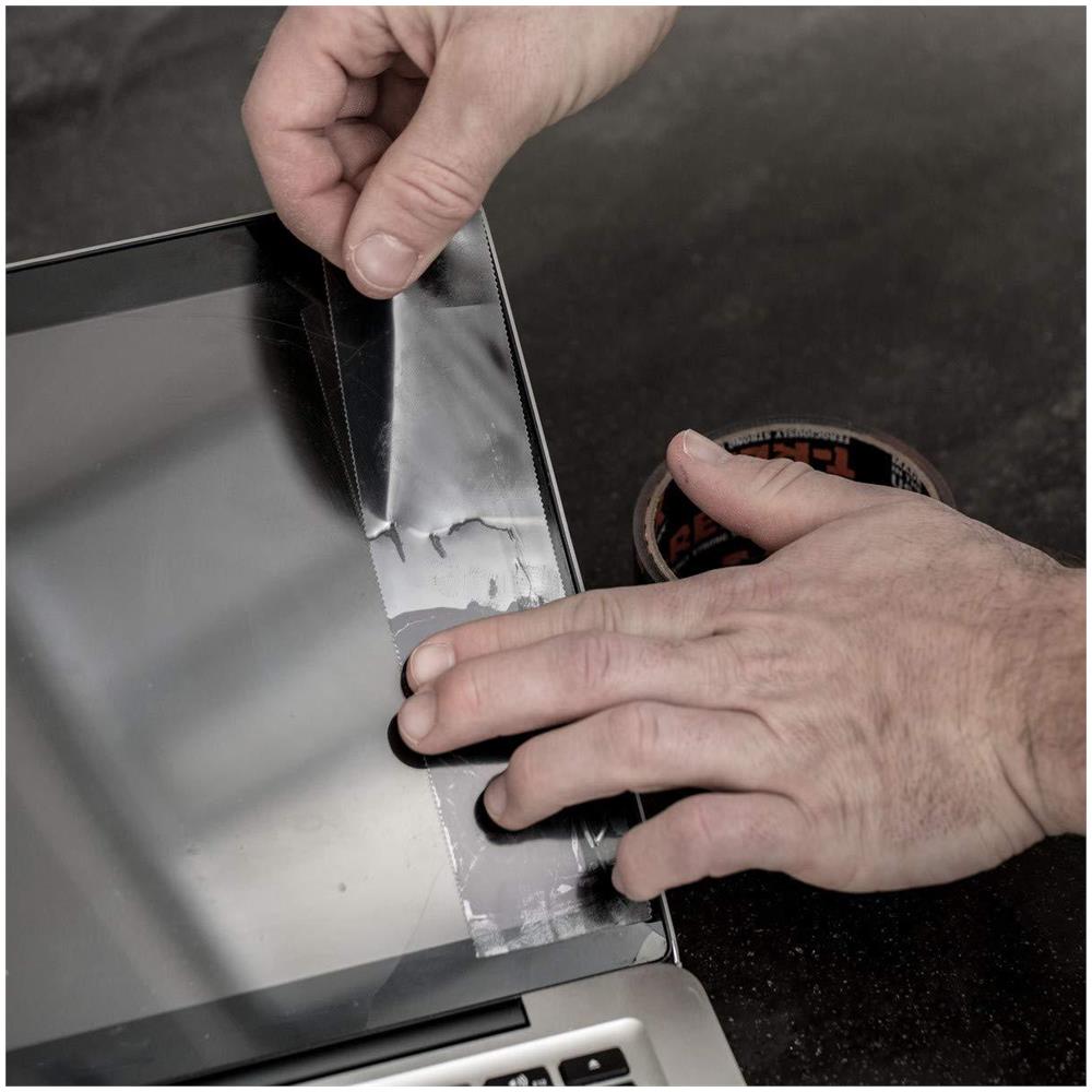 Ferocemente Forte Chiaro Nastro Di Riparazione 48 Millimetri X 82 Milioni Facile Da Strappare A Mano E Si Attacca Per Bagnare Le Superfici In Tutte Le Condizioni Atmosferiche Ed Resistente Ai Raggi Uv Dai Creatori Del Nastro Anatra Originale - Foto 2