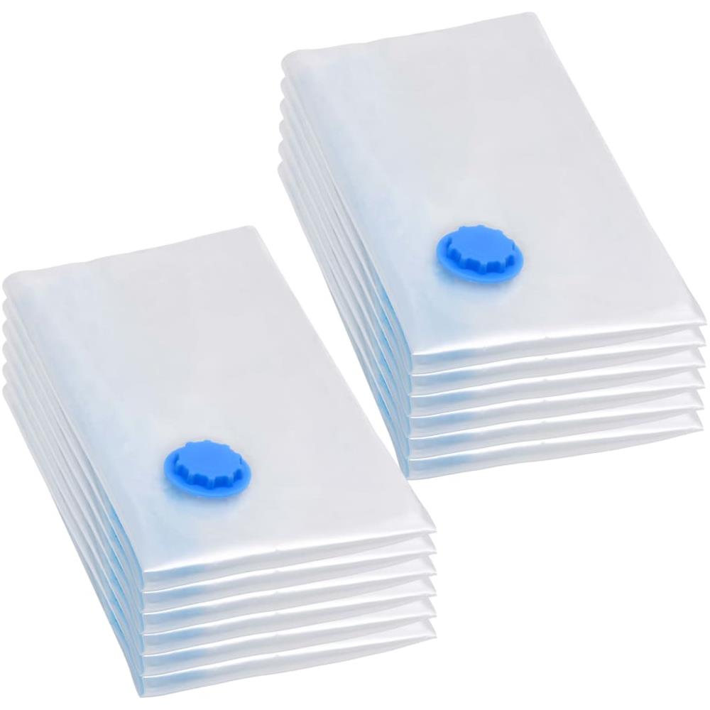 Sacchetti da Viaggio Sottovuoto per Vestiti 80x60 cm 10 pz - Foto 1