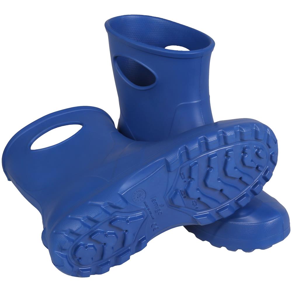 Un Set Da Donna- Stivalli Blu Garden Lemigo + Guanti Da Giardino 36 Eu - Foto 2