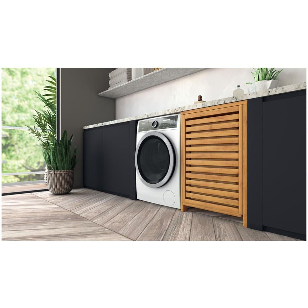 Lavatrice Standard H8W046WBIT Gentle Power 10 Kg Classe A Centrifuga 1351 giri - Foto 11