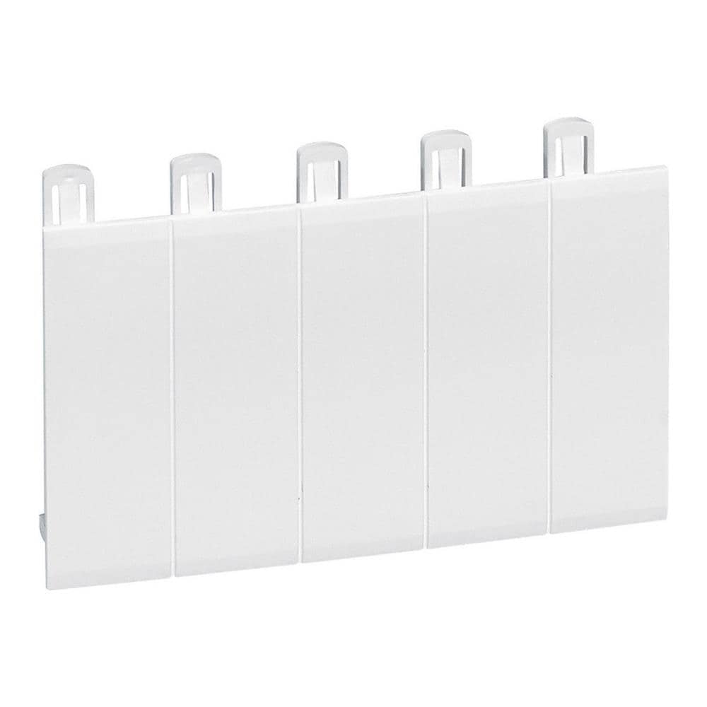 Otturatore 5 Moduli Per Coprimorsetti Ekinoxe Ral 9003 001660 Bianco - Foto 2