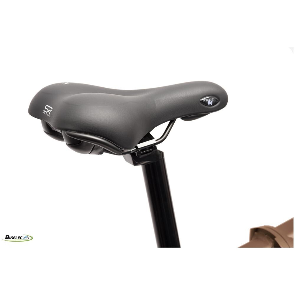 Rocketball - Marrone Dorato - 250w / 14ah - Bicicletta Elettrica Pieghevole A Doppia Sospensione - Fat E-bike Pieghevole Da 20 Pollici - Foto 2