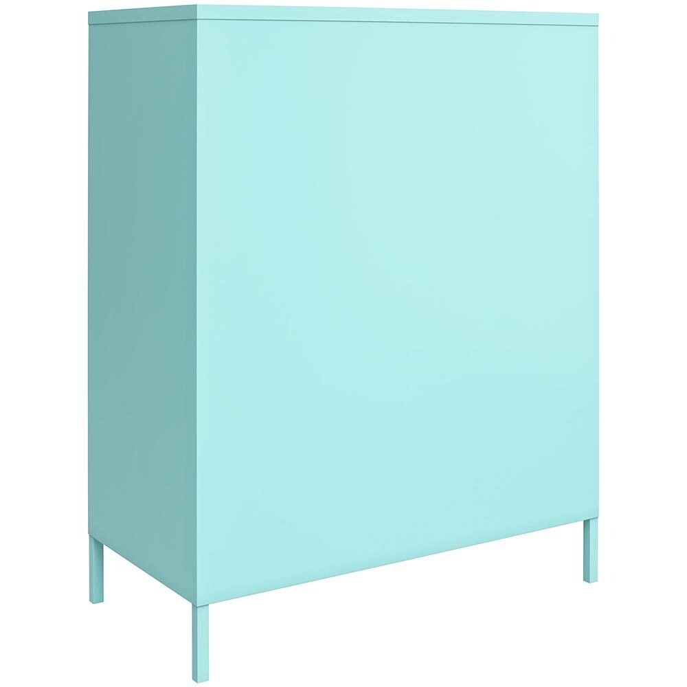 Cache Mobile A 2 Ante In Metallo Color Menta - Foto 2