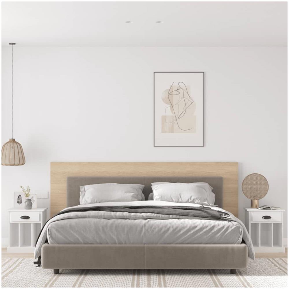 Comodini 2 Pz Bianchi 43x36x50 Cm - Foto 1