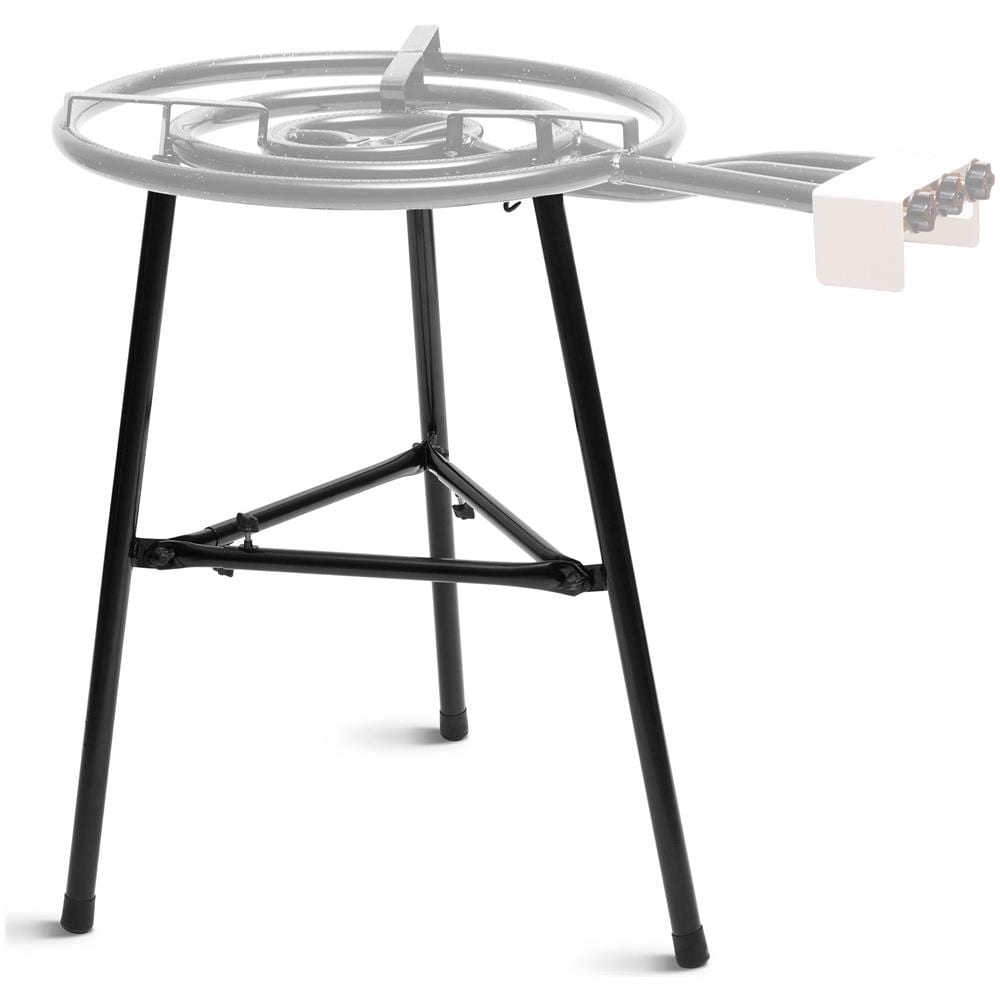 Supporto per Bruciatore Legl3 a Gas con 3 Piedi Robusti Bruciatori per Paella da 35-70 cm Colore Nero - Foto 2