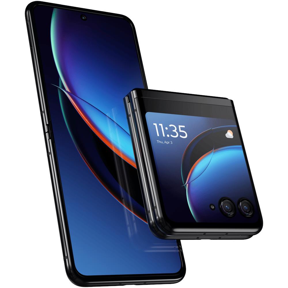 Razr 40 Ultra 5G 256GB 8GB Ram 6.9"+3.6" Dual Sim Octa Core Infinity Black Vodafone - Foto 1