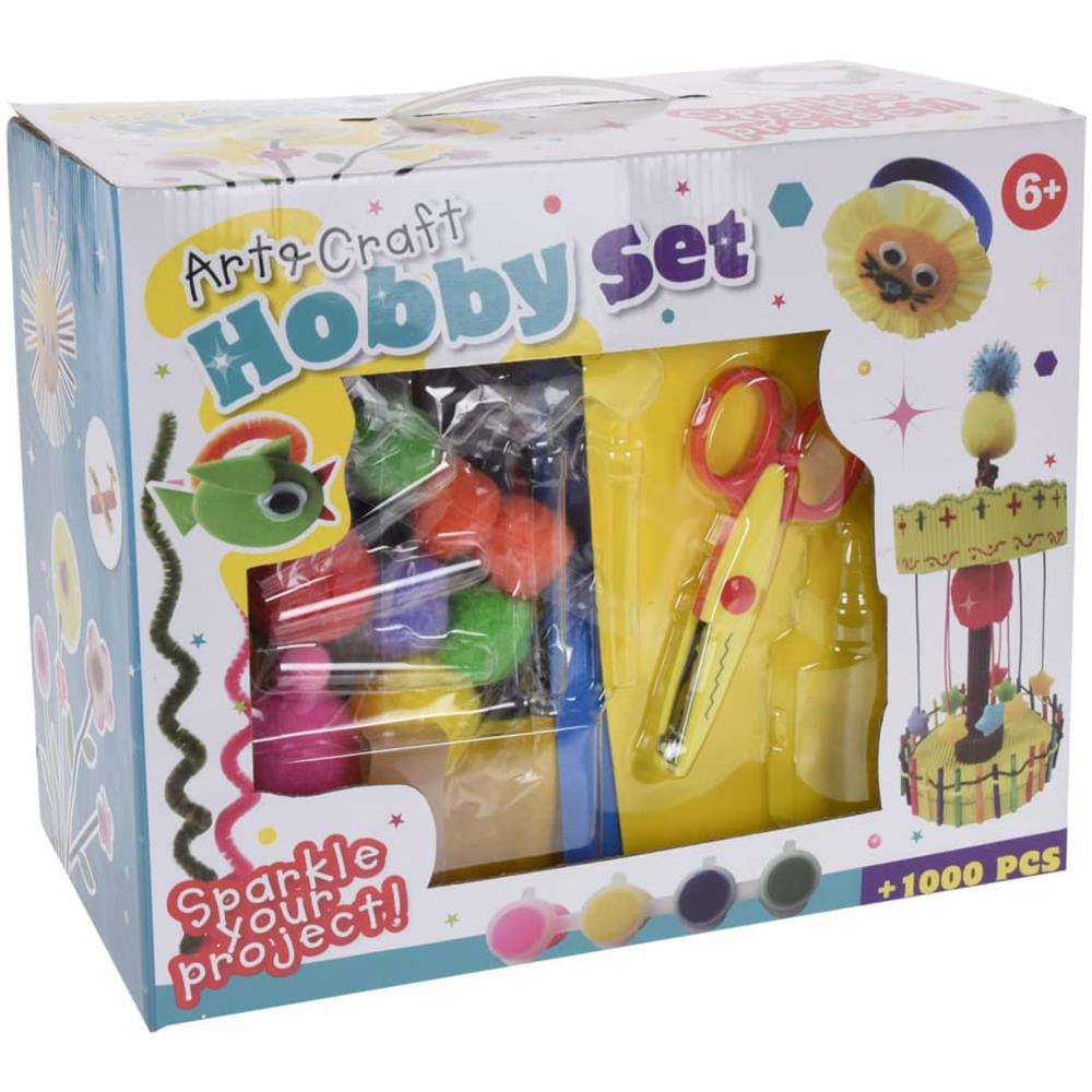 Arts & Craft Megaset Craft Box Gigante 1000 Pz - Foto 2