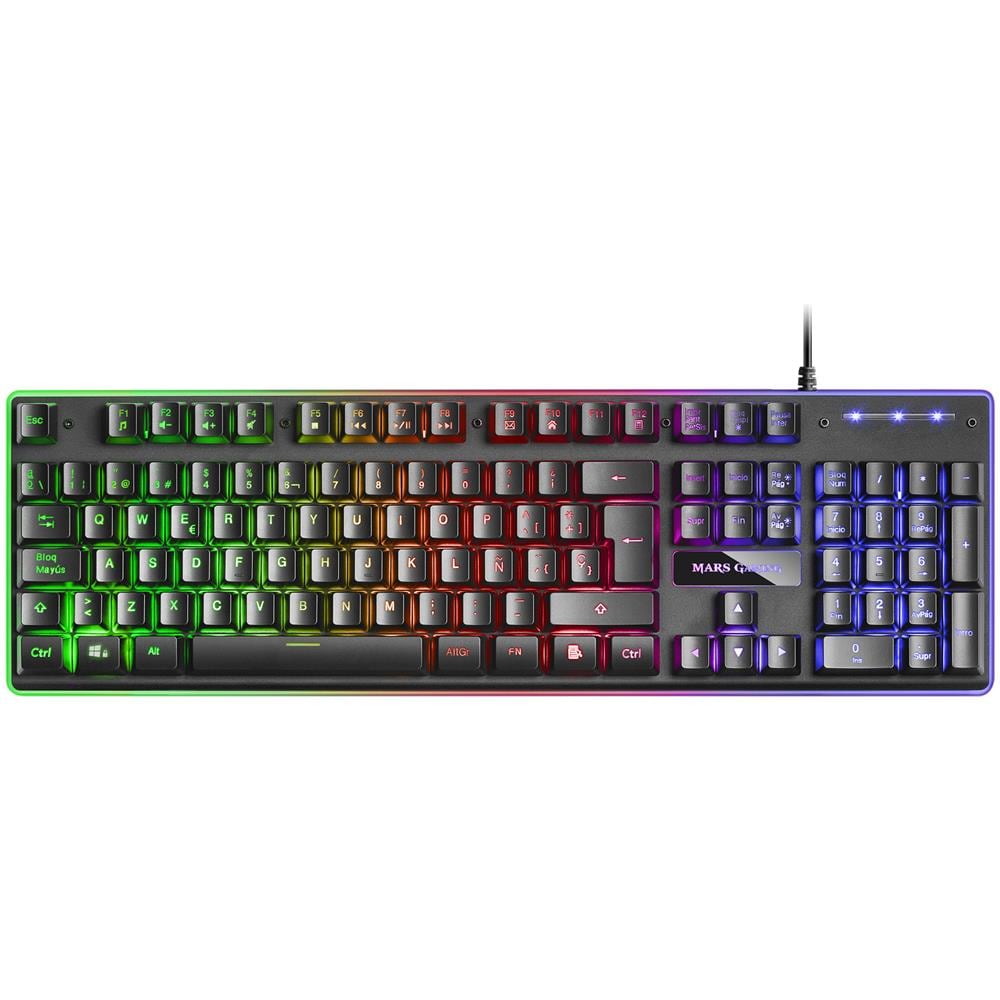 Tastiera E Mouse Gaming Mcpx Layout Spagnolo Nero - Foto 2