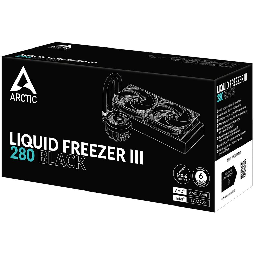 Liquid Freezer Iii 280 Processore Raffreddatore Di Liquidi Tutto In Uno 14 Cm Nero 1 Pz - Foto 6