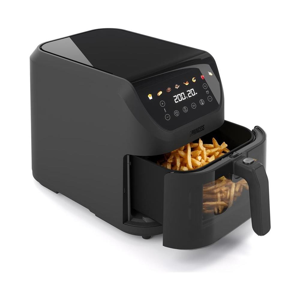 Friggitrice ad Aria Calda 182476 Capacità 8 L Potenza 2000 W Colore Nero - Foto 2