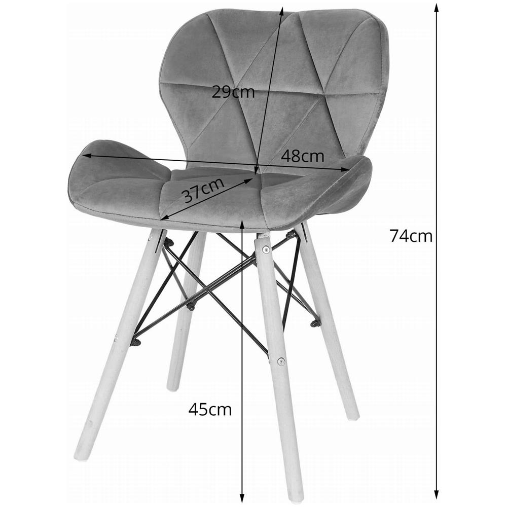 Set da pranzo Valora | Tavolo rotondo bianco KOVA da 60 cm + 2 sedie rosa WAKO - Foto 2