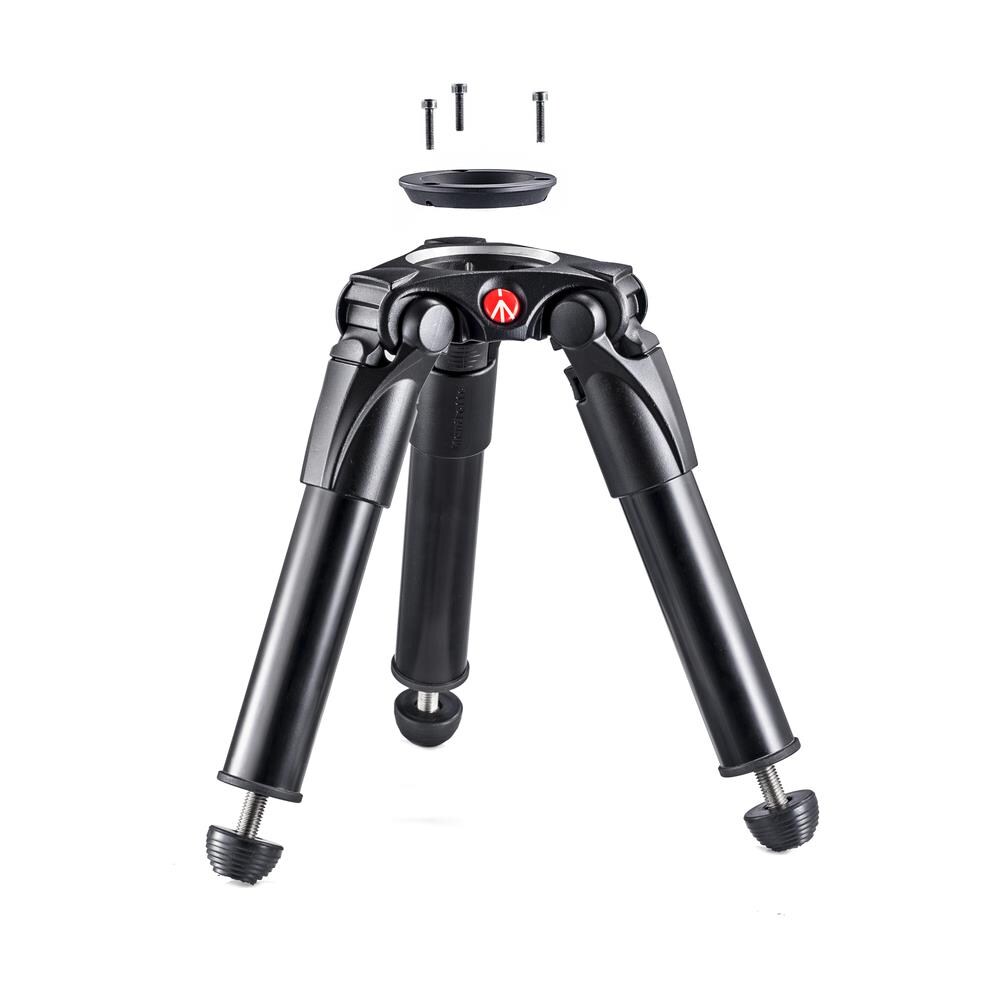 Mini Treppiede con Testa a Sfera Altezza Max 24.3 cm Nero MVT535HH - Foto 2