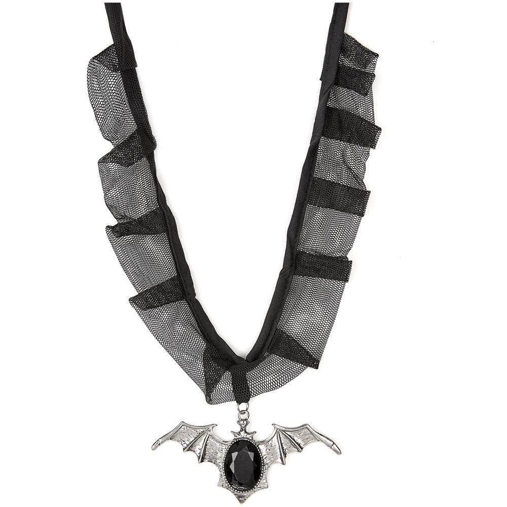 Collana Pipistrello Gotico E Gemma - Foto 3