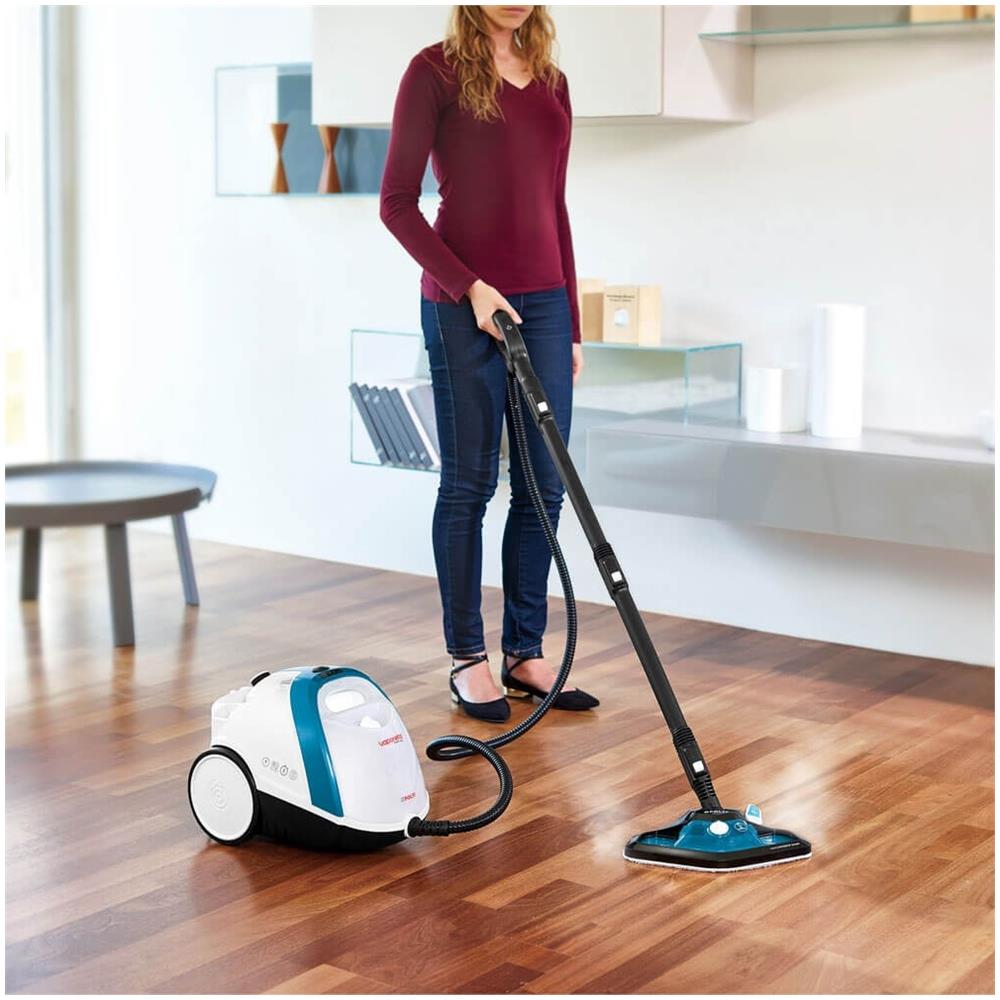 Vaporetto Smart 100 B Pulitore a vapore cilindrico 1500 W Blu, Bianco - Foto 6