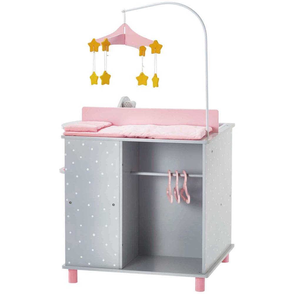 Fasciatoio Guardaroba Legno Bambole Bebc 40 Cm Olivia's World Td-0203ag - Foto 6