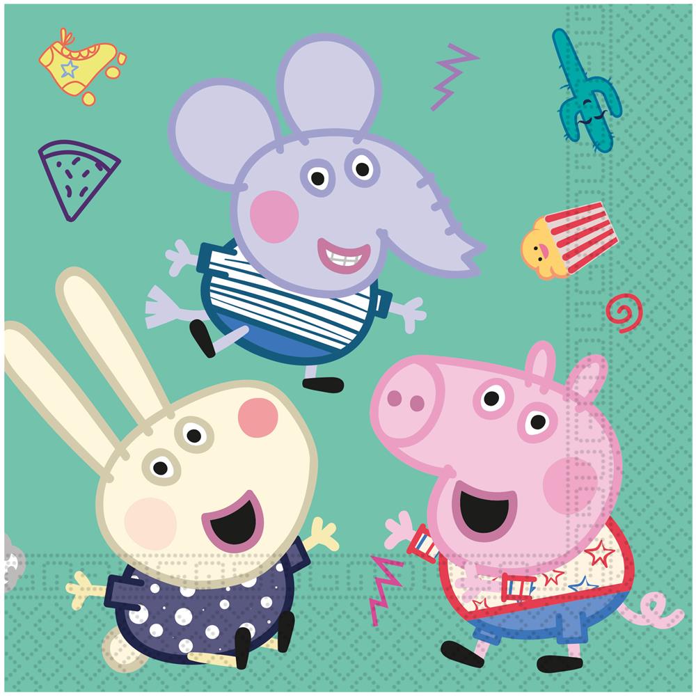Procos - 20 Tovaglioli In Carta A Tema Peppa Pig - Foto 4