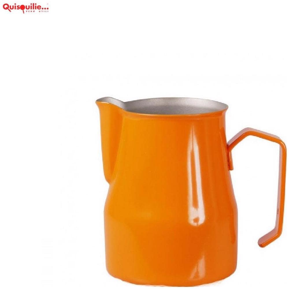 Motta Lattiera Europa Arancio, Acciaio Inox 18 / 10 Colorata Professionale 100 % Made In Italy - 35 Arancio - Foto 1