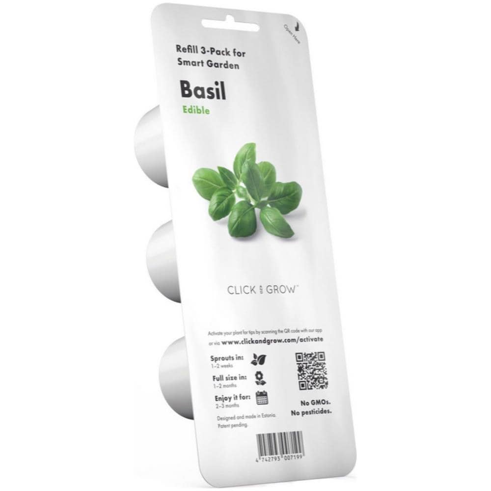 Semi Bean Basil Smart Garden Click & Grow 3 Piantine Da Giardino - Foto 1