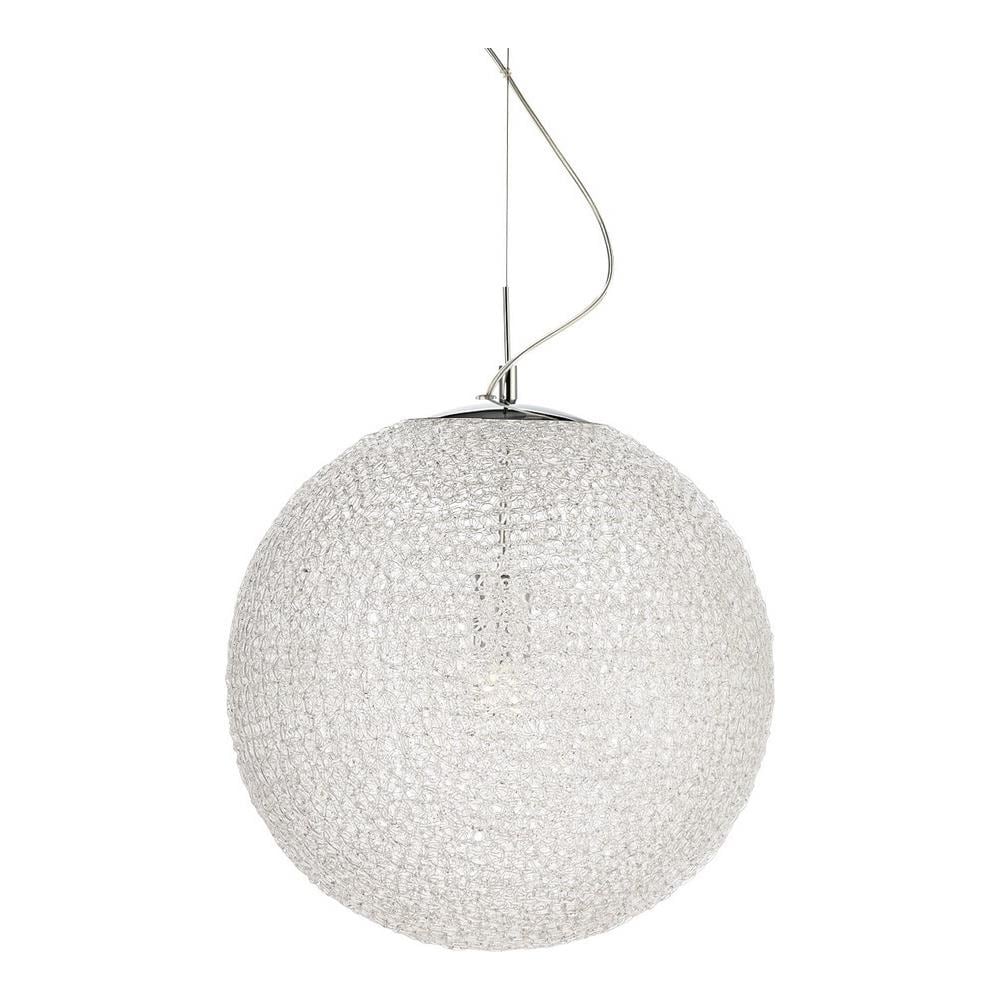 Sospensione Moderna Sospesa Cromo 1 Luce, E27 - Foto 1