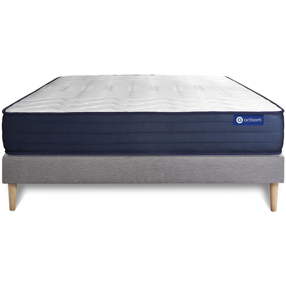 Kit Rete E Materasso Actilatex Life 130x200cm - Spessore : 22cm - Lattice E Memory Foam- Molto Rigido - Foto 1