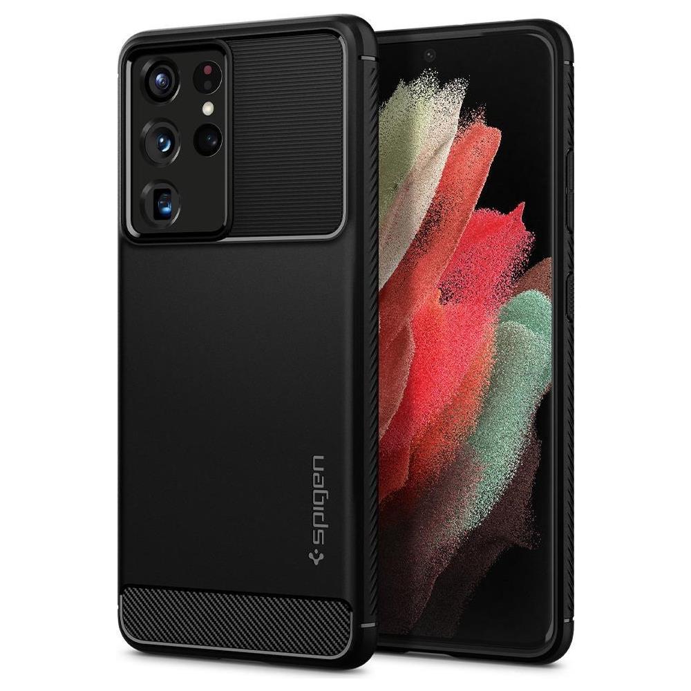 Custodia Cover Protettiva Per Samsung Galaxy S21 Nero Ultra Matte - Foto 1