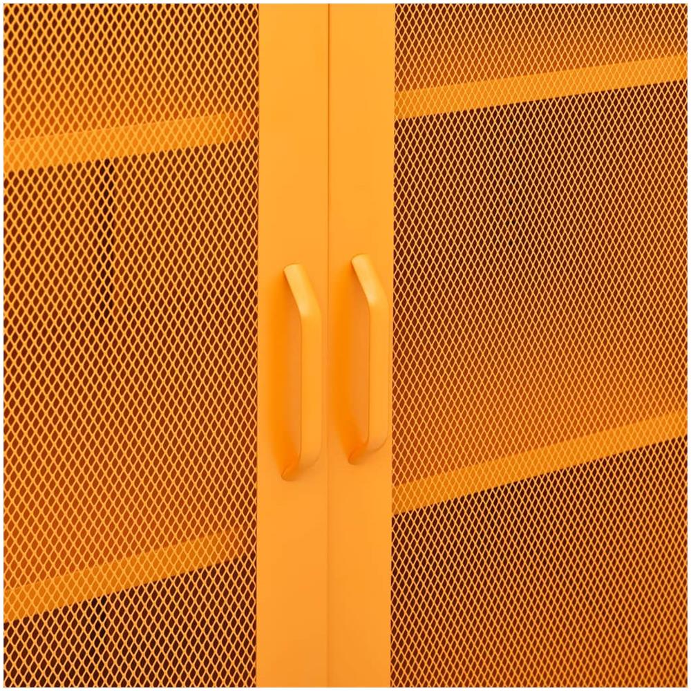 Armadietto Giallo Senape 80x35x101,5 cm in Acciaio - Foto 3