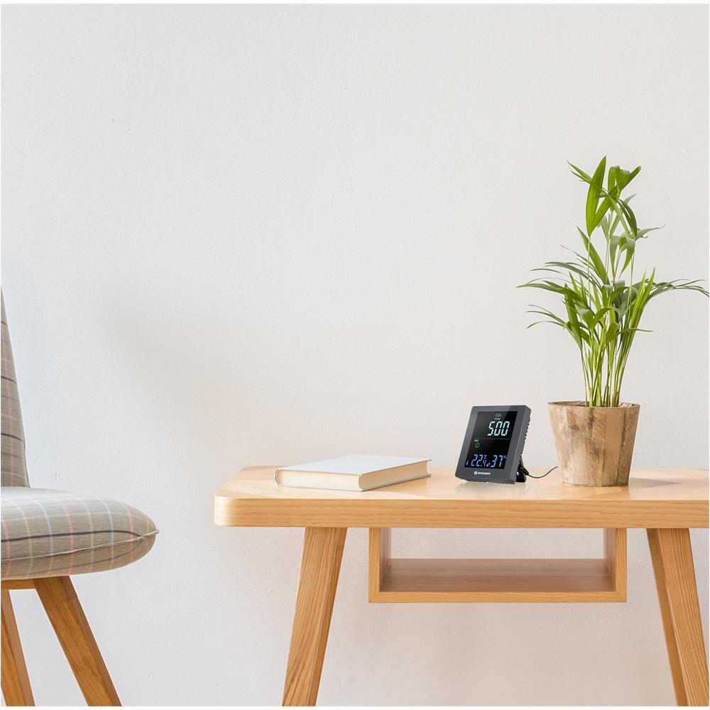 CO² Luftqualitätsmonitor grau - Foto 4