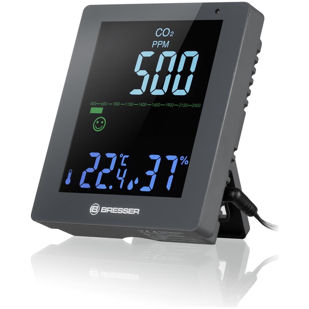 CO² Luftqualitätsmonitor grau - Foto 1