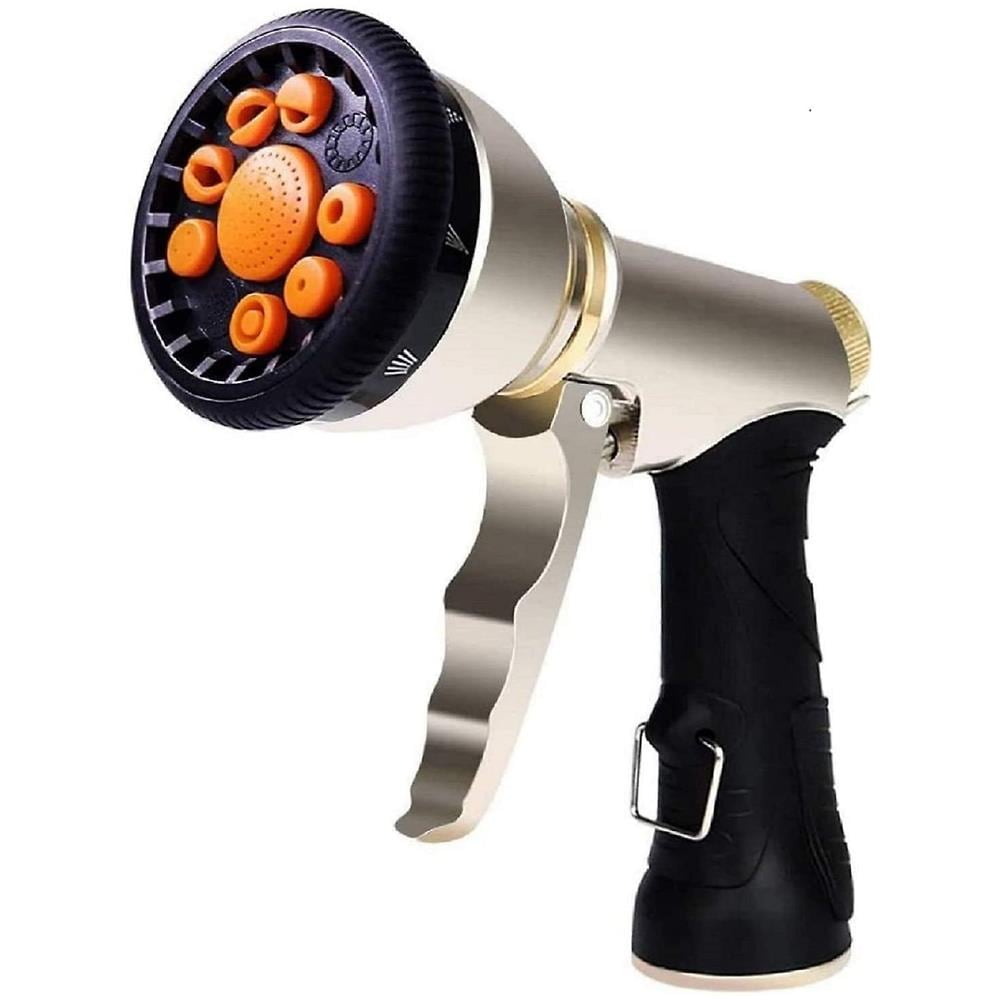 Ugello Per Tubo Da Giardino In Metallo – Pompiere Ad Alta Pressione Per Pulizia E Irrigazione – Attacco NSTNH 1-1/2 Pollici - 4