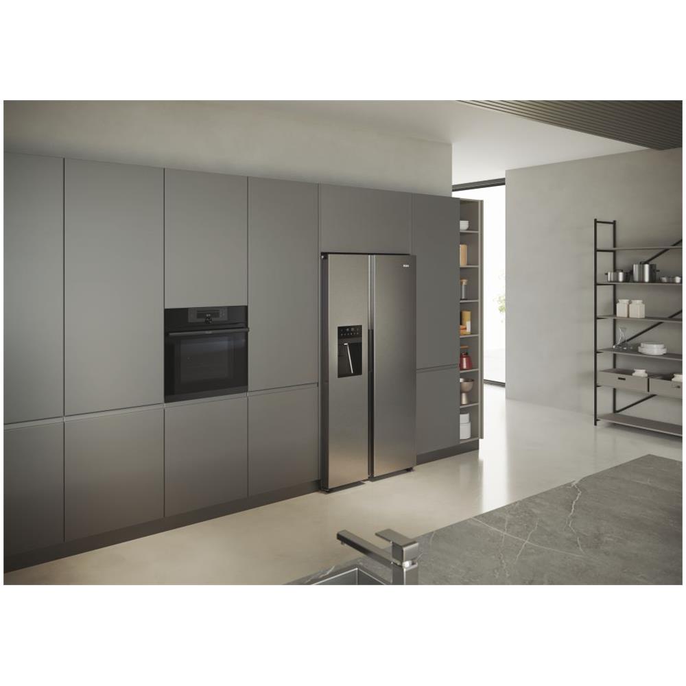 SBS 90 Serie 5 HSR5918DIMP frigorifero side-by-side Libera installazione 511 L D Platino, Stainless steel - Foto 23