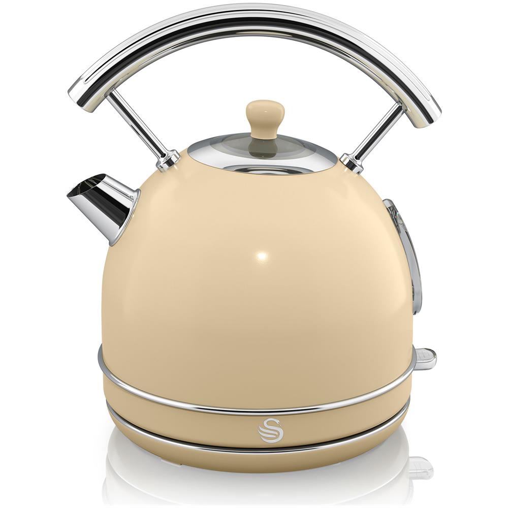 Set Per La Colazione Bollitore 1,8l Tostapane Senza Fili 2 Fette Larghe Colore Crema - Foto 2