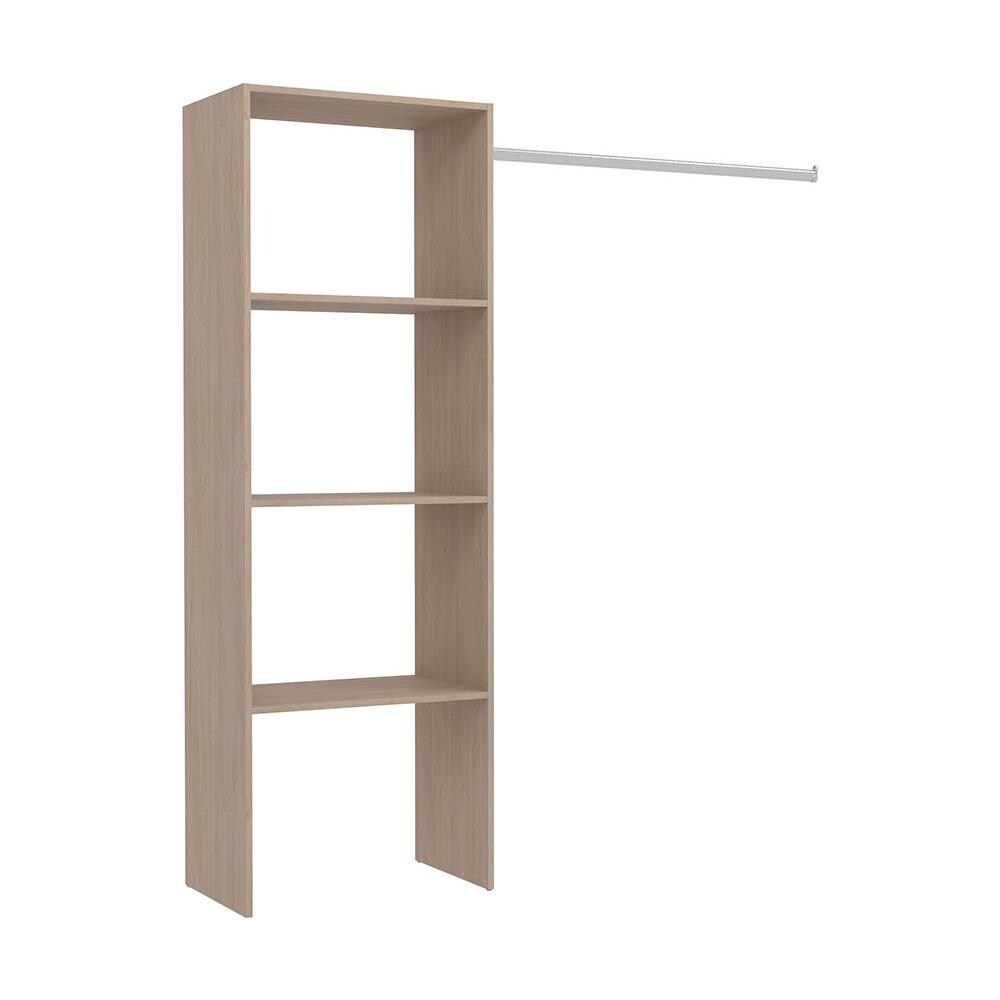 Elysee Armadio In Legno, 3 Ripiani, Un Guardaroba: 160x40x180 - Foto 1