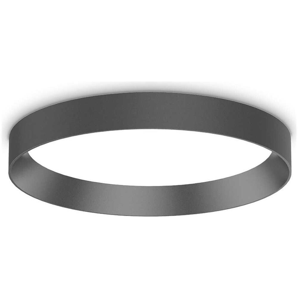 Lampada Da Soffitto Nero D 350 X H 78 Mm - Foto 1