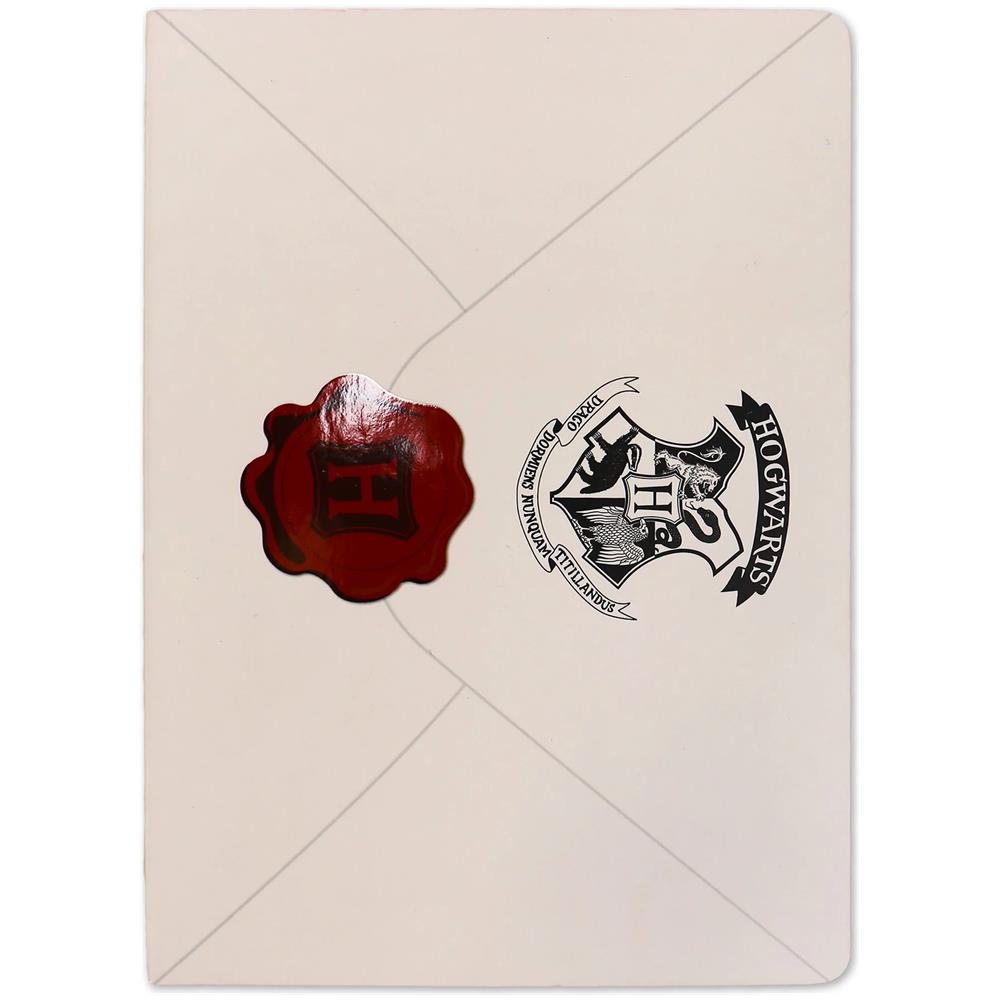 Harry Potter - Taccuino Flessibile A5 Con Lettera Di Hogwarts - Foto 1