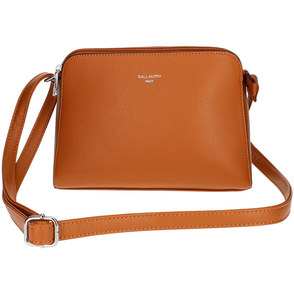 Borsa A Tracolla In Similpelle - Paris - Marrone - Foto 2