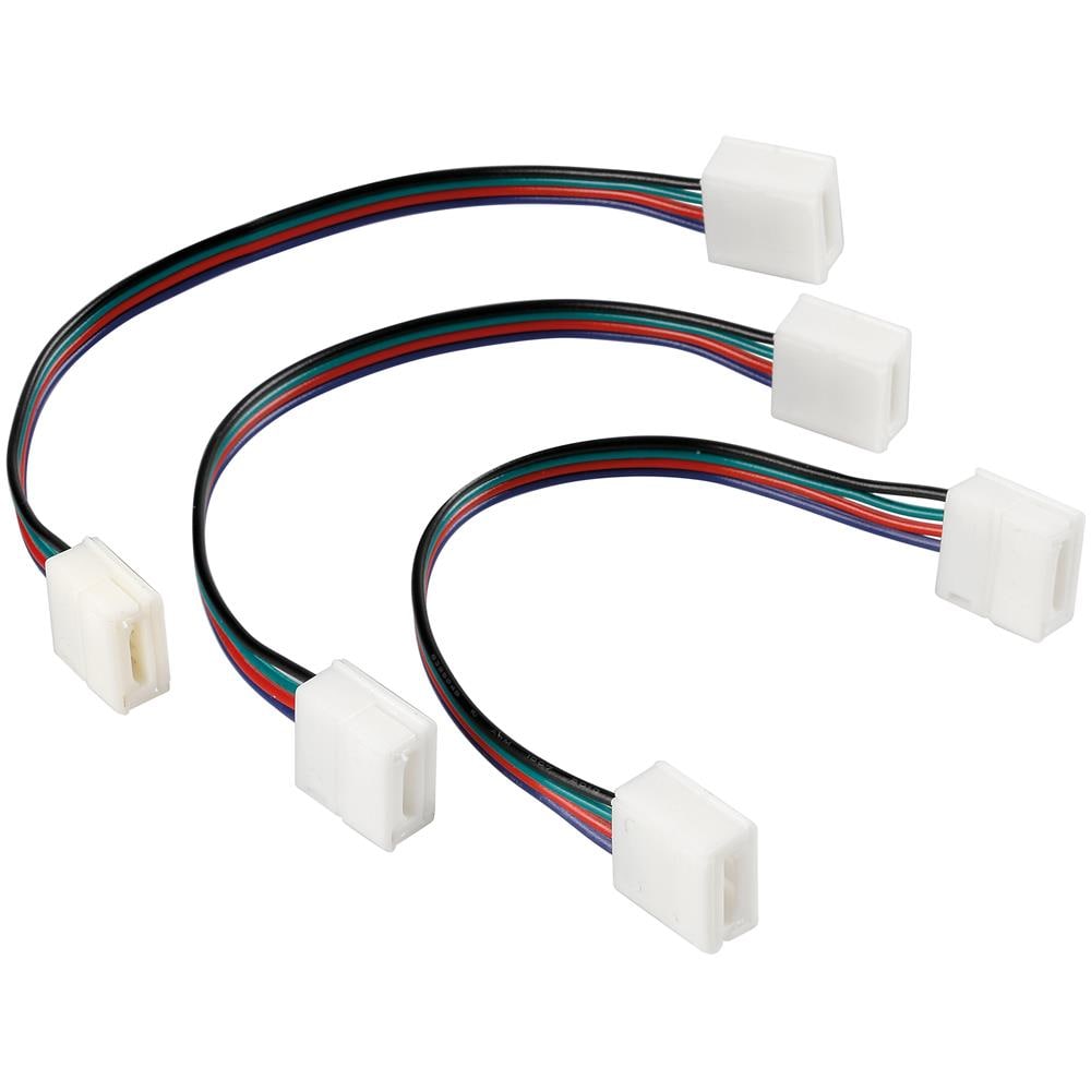 Connect-2, Connettori Con Prolunga Per Strisce A Led Rgb, Set 3 Pz - Foto 1