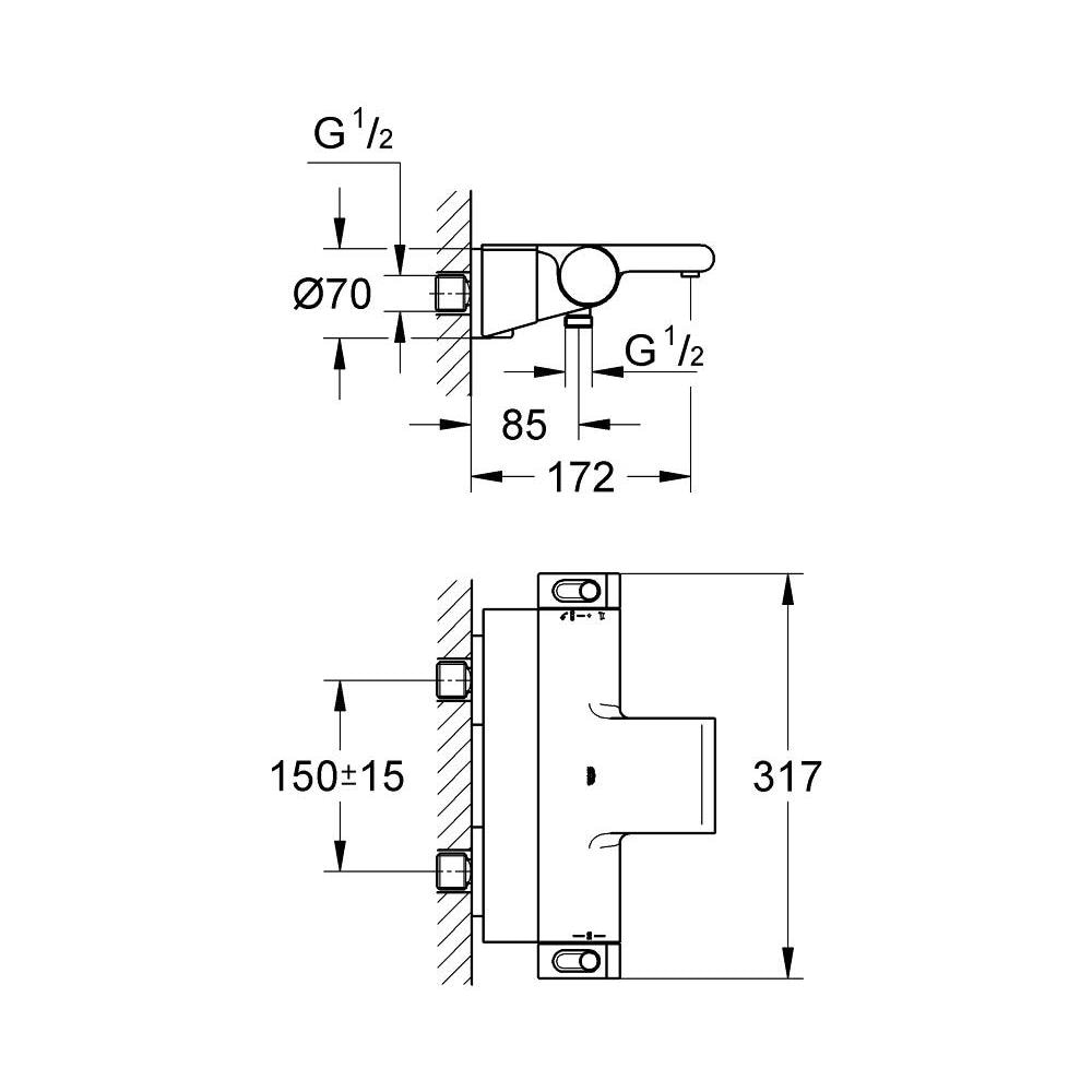 Grohtherm 2000 Cromo - Foto 3