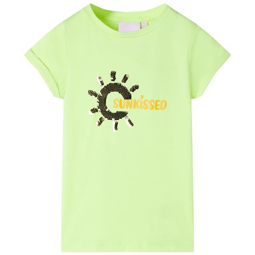 Maglietta per Bambini Giallo Neon 92 - Foto 1