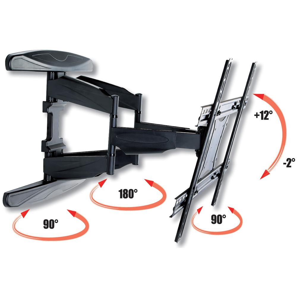 ICA-PLB 172L Supporto a Parete per Schermi LED / LCD / PLASMA 40-80'' Portata Max 50Kg  - Foto 2