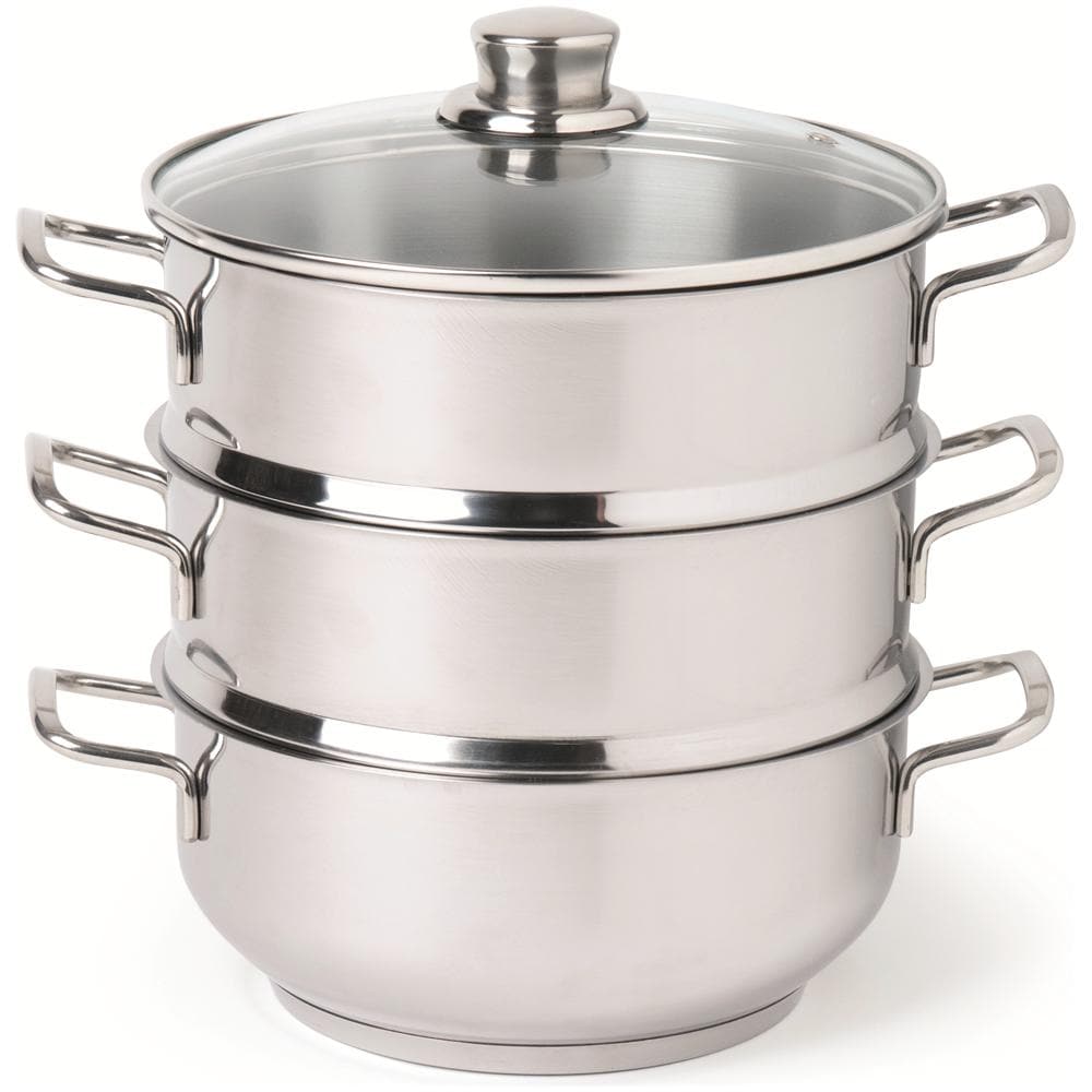 Cooking tower Vaporiera Acciaio Inox 3 cestelli diametro 20 cm - Foto 2
