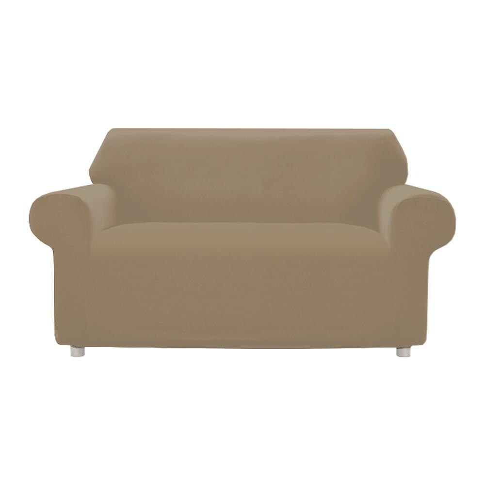 Copridivano E Copri Poltrona Antimacchia Sofà Elasticizzato Modello Magico Div 4Posti Tortora - Foto 1